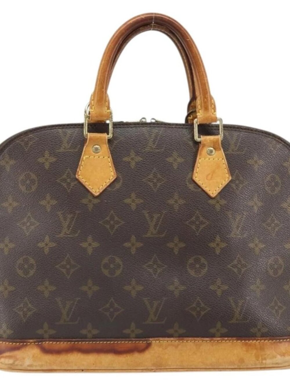 LOUIS VUITTON Monogram Alma Hand Bag M51130 LV Auth 170616 - Picture 3 of 16
